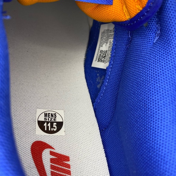 Nike Men's 11.5 Dunk Low Retro Sneakers, Knicks or University of Florida Gators! - Picture 7 of 7